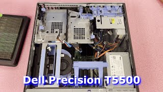 Dell Precision T5500 Workstation Review amp Overview  Memory Install Tips  How to Configure  Gaming [upl. by Noraf366]