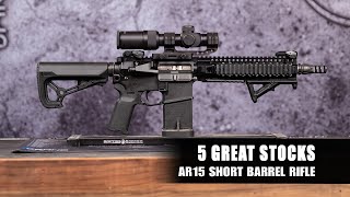 5 Great Collapsible Stocks for an AR15 SBR [upl. by Miharba968]