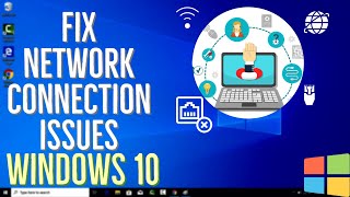 How to Fix Network Connection Issues in Windows 10 [upl. by Alemac498]