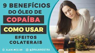 Óleo de copaíba  Um antiinflamatório poderoso [upl. by Annairt109]