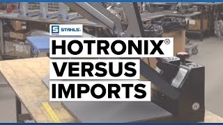 Heat Press Review Hotronix® vs Imports [upl. by Misak]