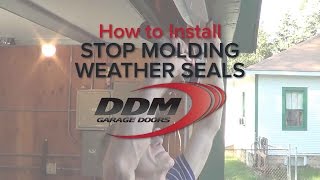 How to Install Stop Molding Weather Seals [upl. by Ahseinar]