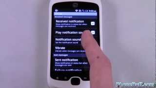 How To Set Text Message Notification SoundRingtone for Android [upl. by Yerfdog]