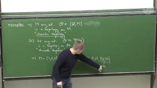 Topological spaces  construction and purpose  Lec 04  Frederic Schuller [upl. by Gosnell89]