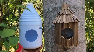 CÓMO HACER CASA DE PÁJAROS  how to make a birdhouse [upl. by Eus710]