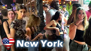 🇺🇸 MANHATTAN NIGHTLIFE AREAS  PACKED BARS amp CLUBS Summer Update【ENTIRE TOUR】Best Neighborhoods [upl. by Atteyek]