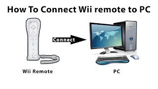 How to Connect Wii remote to PC Easy Method [upl. by Ellekcir141]