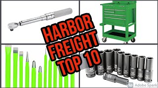 Harbor Freight Top 10 Tools [upl. by Rita]