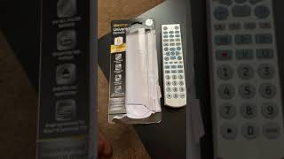 How to setup GE Universal Remote Control to TV [upl. by Lurline170]