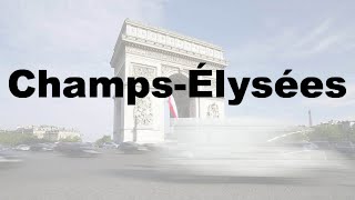 How to Say Champs Élysées CORRECTLY amp WHY French Pronunciation [upl. by Tanah782]