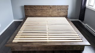 DIY 5 Minutes Bed Frame [upl. by Irvine]