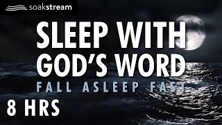 SOAK IN GODS PROMISES BY THE OCEAN  SLEEP WITH GODS WORD  100 Bible Verses For Sleep [upl. by Meeharb242]