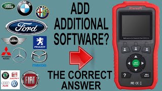 Can I Add additional Manufacturer Software To iCarsoft Code Reader CORRECT ANSWER [upl. by Ehling928]