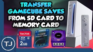 Wii Transfer Custom GameCube Saves From SD To Memory Card [upl. by Rauscher]