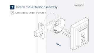 Weiser Halo Touch Smart Lock  Installation Video English [upl. by Aiset982]