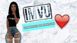 IMVU Walkthrough Tutorial For Beginningers [upl. by Ihel]