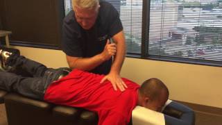 Severe Lower Back Pain amp Sciatica Follow Up Adjustment at Advanced Chiropractic Relief [upl. by Aneloaup]