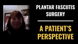 Surgery for plantar fasciitis [upl. by Ycniuqed668]