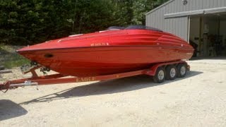 1995 Crownline 266 Boat [upl. by Demaria500]