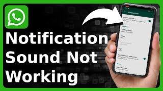 How To Fix WhatsApp Notification Sound Not Working On Android [upl. by Aimekahs238]