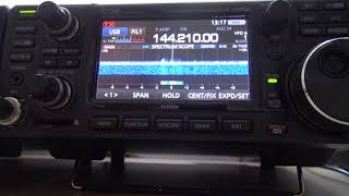 IC9700 2 Meter VHF Opening SSB Contacts Statewide [upl. by Eilerua477]