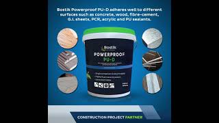 Bostik Powerproof PUD for waterproofing needs [upl. by Nuavahs]