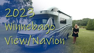 Luxury RV Tour  2023 Winnebago ViewNavion  Class C Motorhome [upl. by Letsyrc]