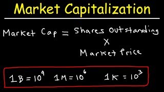 Market Capitalization of Stocks [upl. by Florrie]