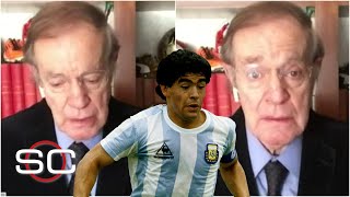 DIEGO MARADONA José Ramón se QUIEBRA al contar anécdotas del 10 argentino  SportsCenter [upl. by Goodwin]