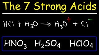 How To Memorize The Strong Acids and Strong Bases [upl. by Engud942]