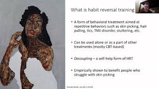 Habit Reversal Training for Excoriation Disorder pt 1 [upl. by Mit]