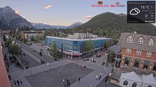 Banff AB Canada Live Cam [upl. by Oicam51]