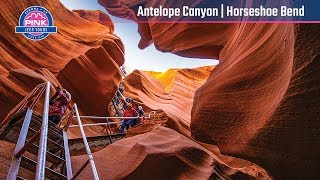 Lower Antelope Canyon amp Horseshoe Bend Tour from Sedona  Pink Jeep Tours [upl. by Stevana253]