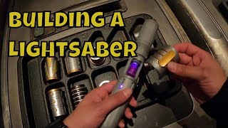 Galaxys Edge  Building a Lightsaber at Savis workshop FULL EXPERIENCE [upl. by Kedezihclem]