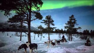 Aurora Borealis Kiruna in Swedish Lapland [upl. by Rafiq959]