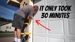 How to Replace Garage Door Weather Stripping [upl. by Zelde283]