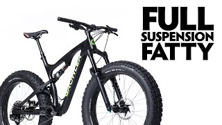 The ULTIMATE Full Suspension Fat Bike  Growler Double Stout Carbon Fat Bike [upl. by Atibat]