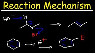 Organic Chemistry  Reaction Mechanisms  Addition Elimination Substitution amp Rearrangement [upl. by Nyliret]