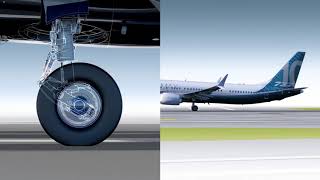 How the 737 MAX 10 landing gear works [upl. by Beauregard]