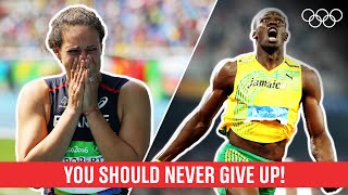 10 Athletes who proved you should NEVER give up [upl. by Osner]