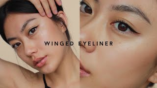 WINGED EYELINER MAKEUP LOOK [upl. by Dleifniw]