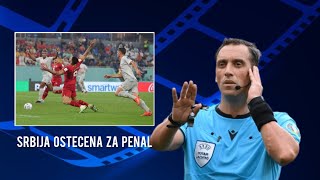 Srbija  Švajcarska  Orlovi oštećeni za penal Zašto VAR nije reagovao Aleksandar Mitrović [upl. by Izogn838]