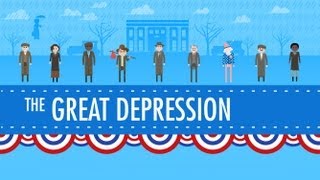 The Great Depression Crash Course US History 33 [upl. by Asiled195]