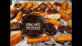 LÉGUMES ET FRUITS RÔTIS pour accompagner vos volailles de Noël🎅 [upl. by Eessej]