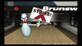 Classic Game Room HD  BRUNSWICK PRO BOWLING Wii review [upl. by Maddox]