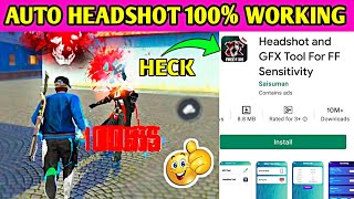 HEADSHOT AND GFX TOOL FOR FREE FIRE MAX  GFX TOOL FOR FREE FIRE MAX  HEADSHOT  HEADSHOT [upl. by Eissirc108]