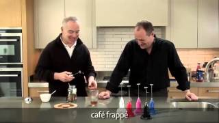 How to make a frappé coffee using an aerolatte milk frother [upl. by Hillyer198]