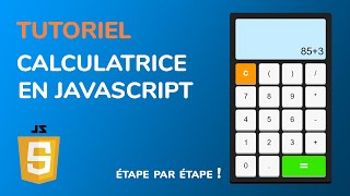 TUTORIEL  CALCULATRICE EN JAVASCRIPT SIMPLE [upl. by Arvell]