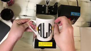 HPN MPRESS Mug Press Using Dollar Tree Mug [upl. by Nahpets730]