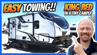 EASY Towing • Under 4500lbs amp 22ft 2023 North Trail 21RBSS Travel Trailer [upl. by Revlis]